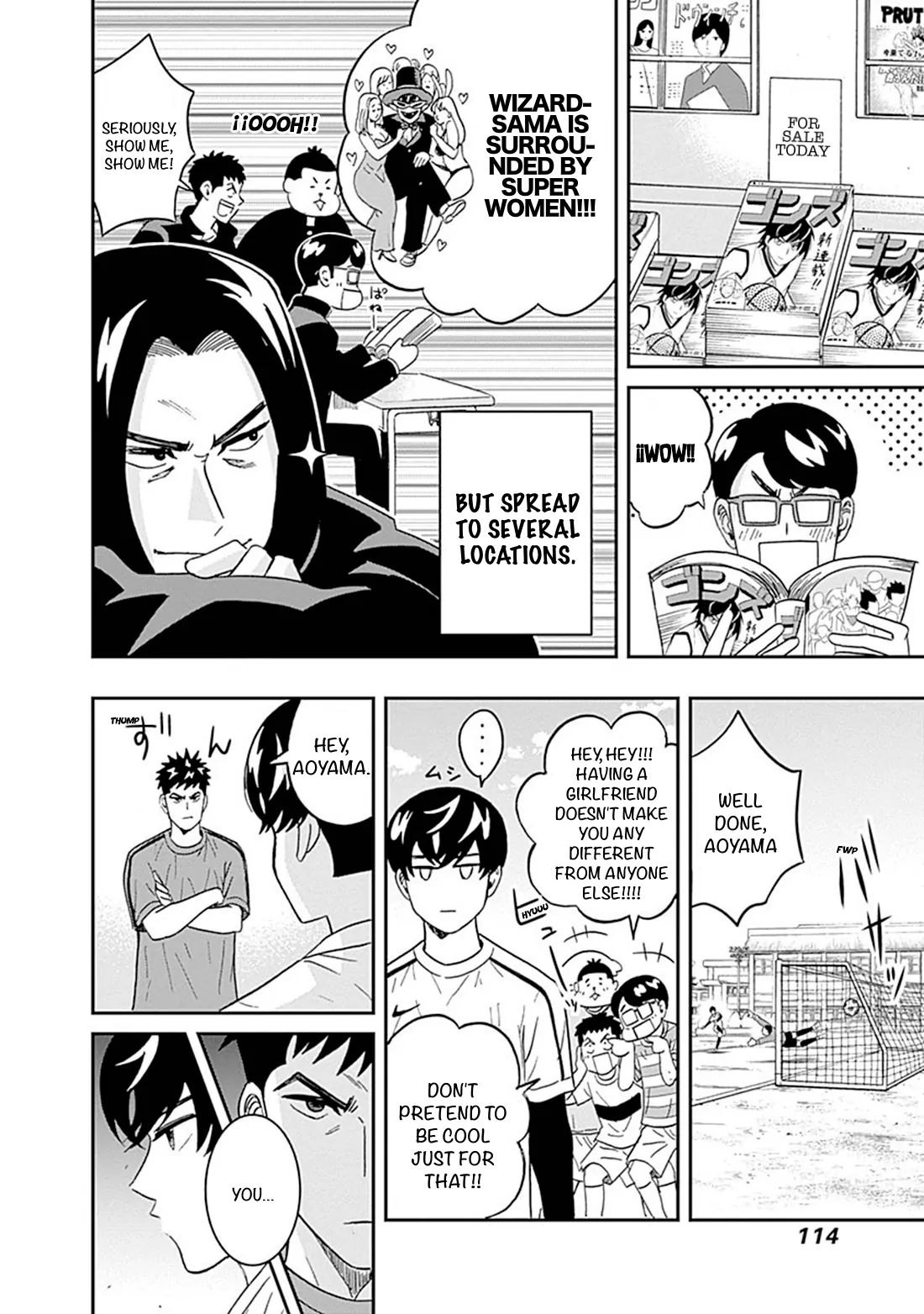 Clean Freak! Aoyama-kun Chapter 37 - Page 12 in English
