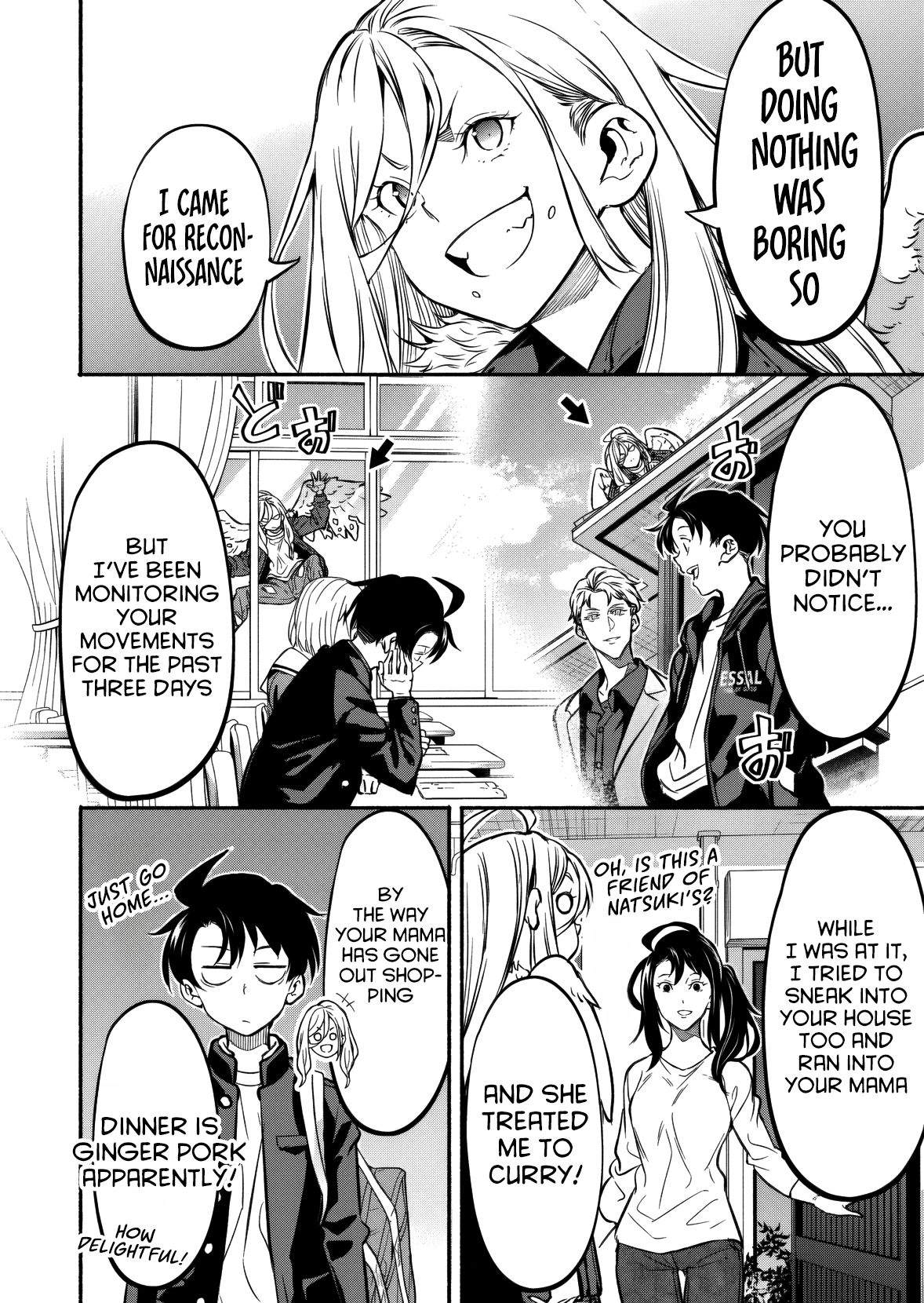 Returned From Another World, Earth Turned Out to Be Quite the Fantasy Too. Also, Losing Heroines, Stop Looking This Way Chapter 10 - Page 12 in English