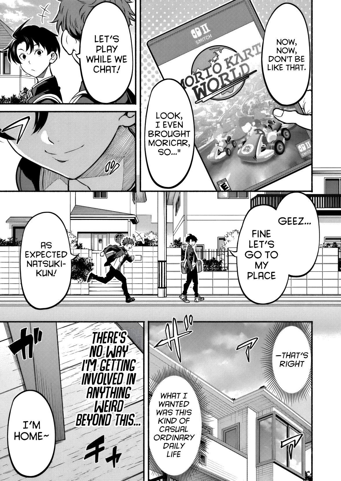 Returned From Another World, Earth Turned Out to Be Quite the Fantasy Too. Also, Losing Heroines, Stop Looking This Way Chapter 10 - Page 9 in English