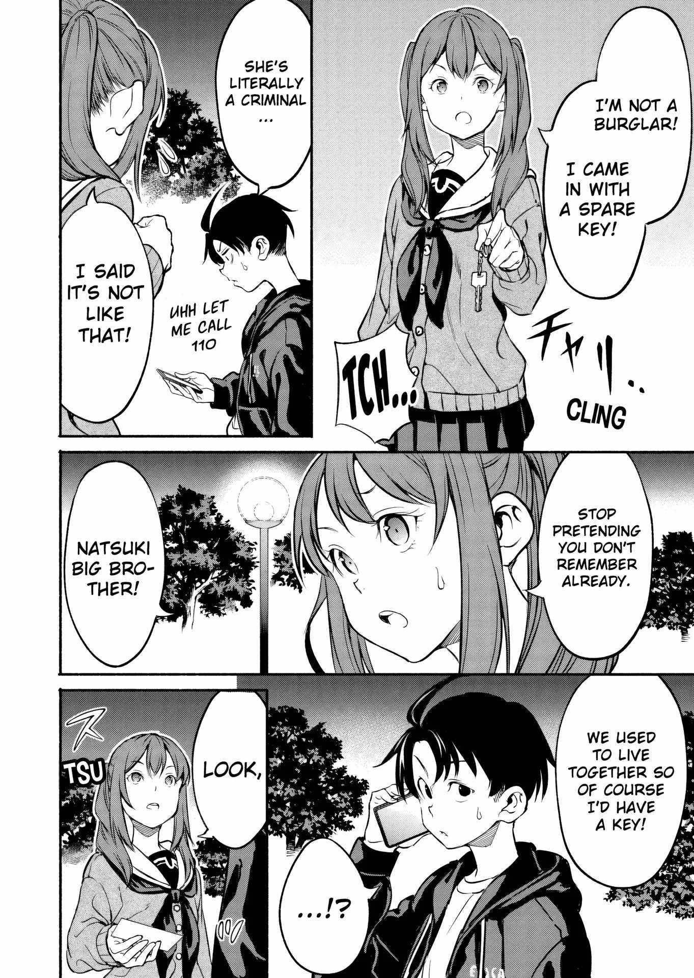 Returned From Another World, Earth Turned Out to Be Quite the Fantasy Too. Also, Losing Heroines, Stop Looking This Way Chapter 4 - Page 12 in English