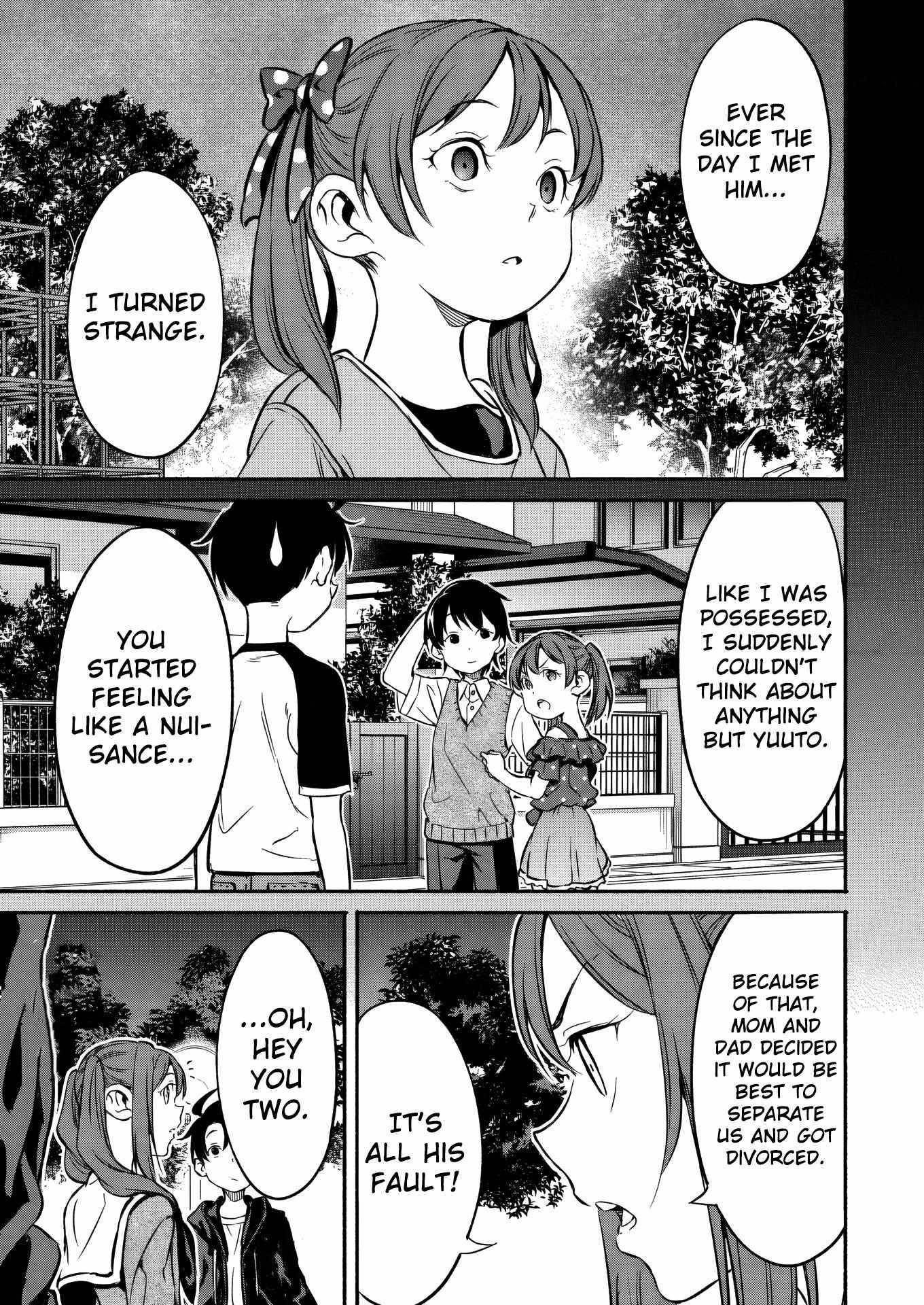 Returned From Another World, Earth Turned Out to Be Quite the Fantasy Too. Also, Losing Heroines, Stop Looking This Way Chapter 4 - Page 15 in English