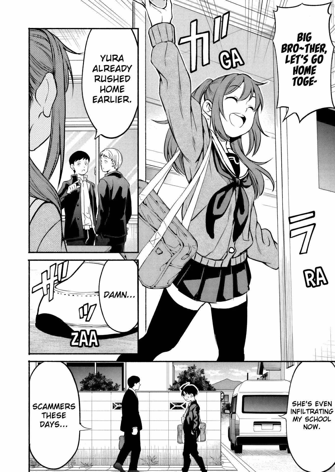 Returned From Another World, Earth Turned Out to Be Quite the Fantasy Too. Also, Losing Heroines, Stop Looking This Way Chapter 4 - Page 8 in English