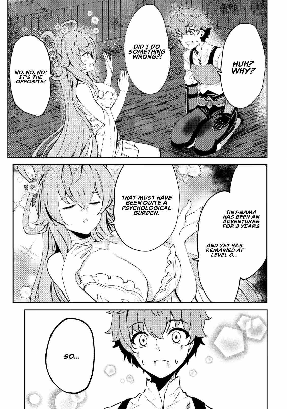 No Matter How Hard I Tried, I Was Banished From Level 0 for a Thousand Years ~The Boy Who Was Called the Enemy of God Meets the Goddess of Company Slaves and Gains the Strongest Power~ Chapter 2 - Page 15 in English