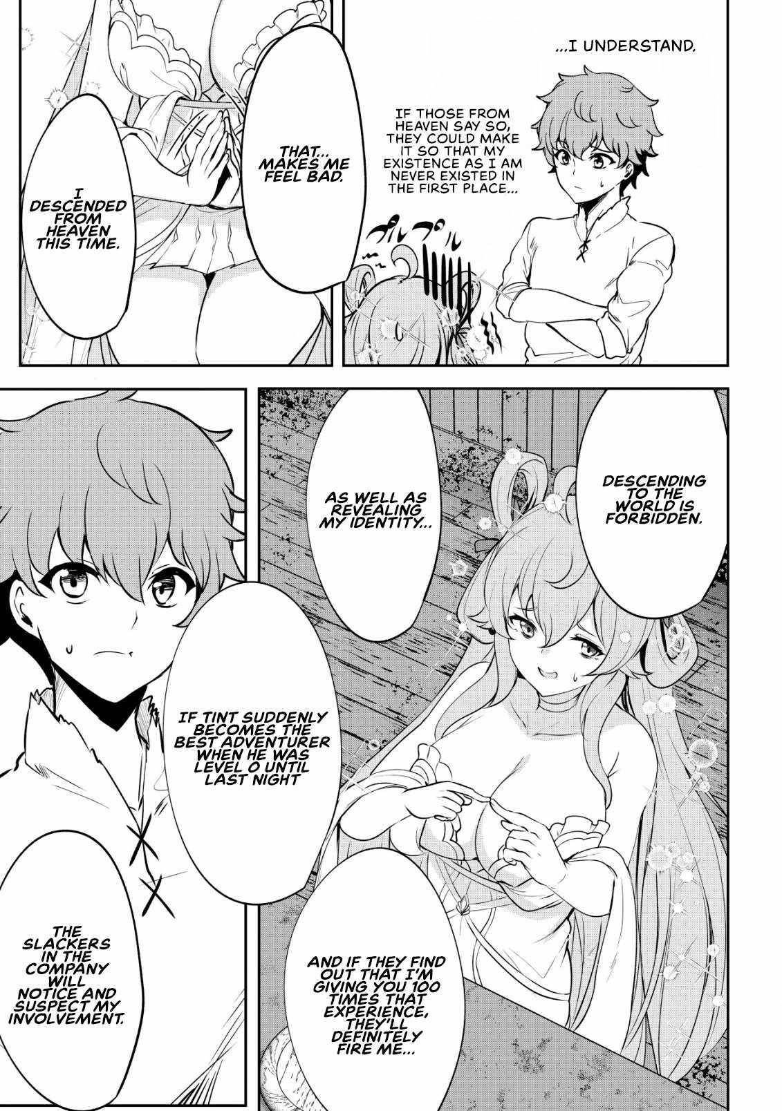 No Matter How Hard I Tried, I Was Banished From Level 0 for a Thousand Years ~The Boy Who Was Called the Enemy of God Meets the Goddess of Company Slaves and Gains the Strongest Power~ Chapter 3 - Page 21 in English