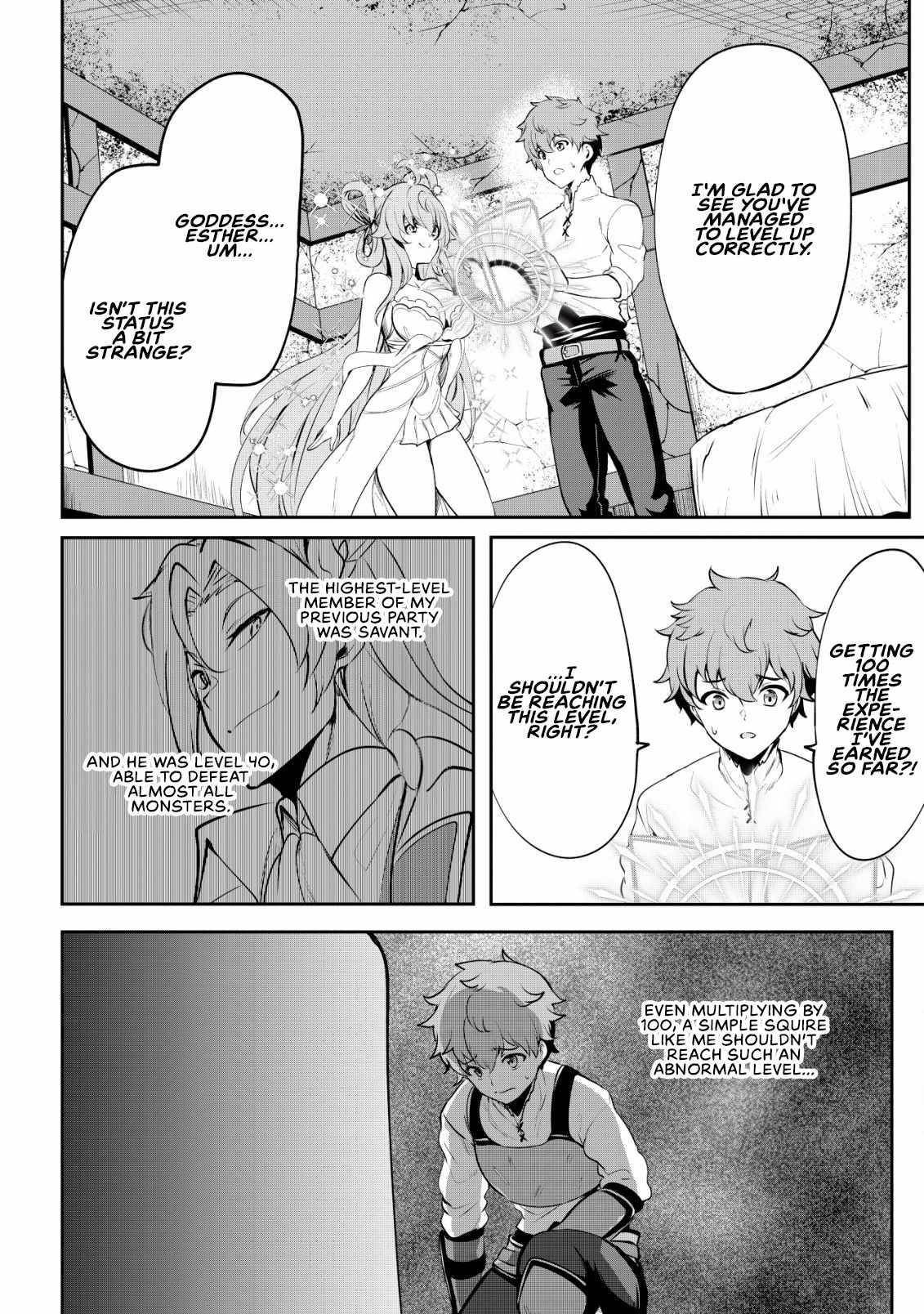 No Matter How Hard I Tried, I Was Banished From Level 0 for a Thousand Years ~The Boy Who Was Called the Enemy of God Meets the Goddess of Company Slaves and Gains the Strongest Power~ Chapter 3 - Page 4 in English
