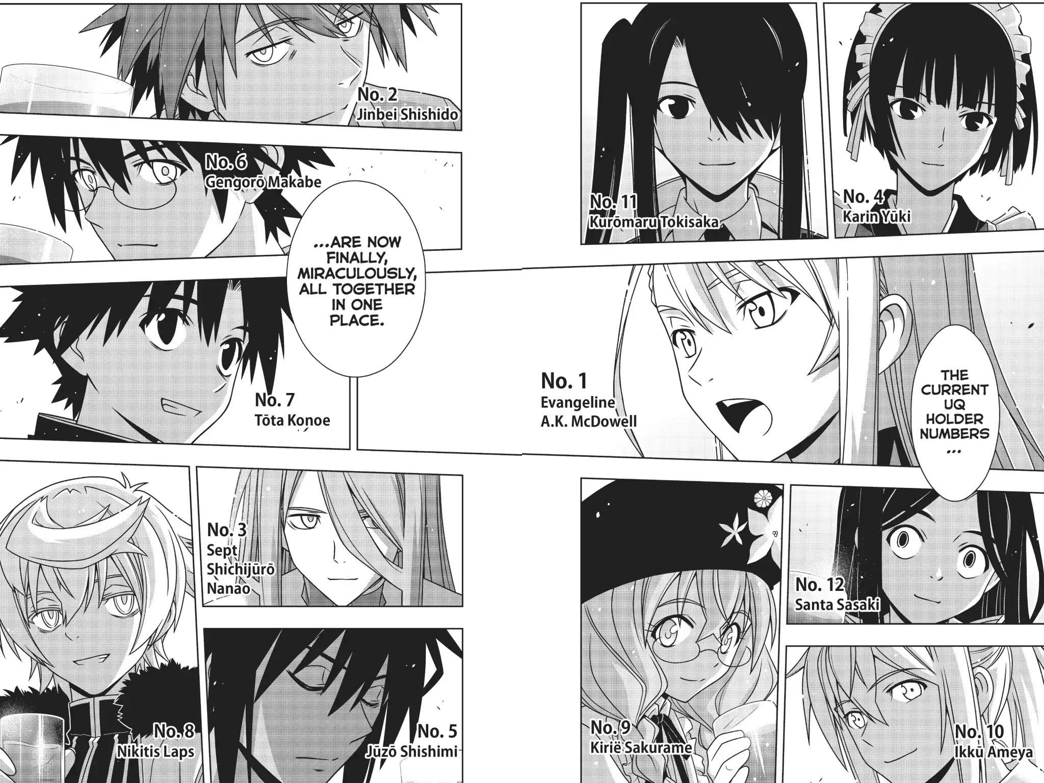UQ Holder! Chapter 166 - Page 9 in English