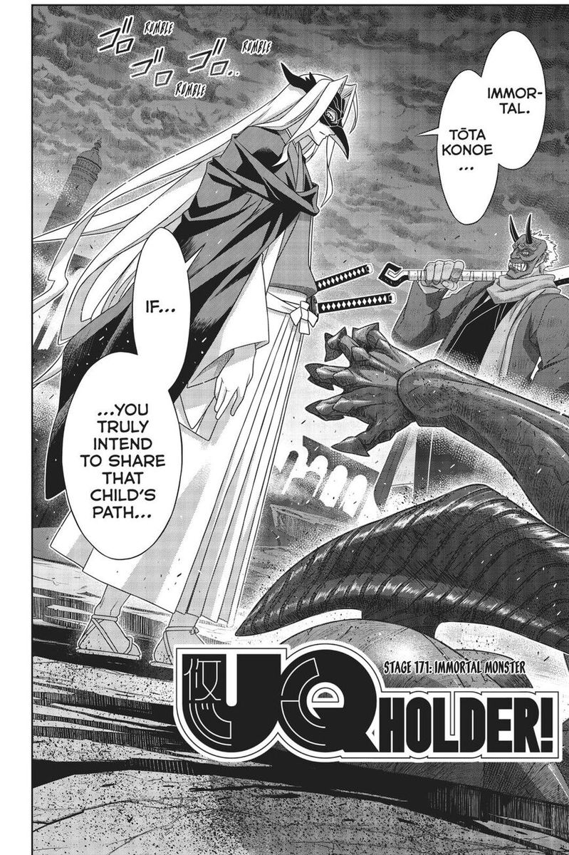 UQ Holder! Chapter 171 - Page 3 in English