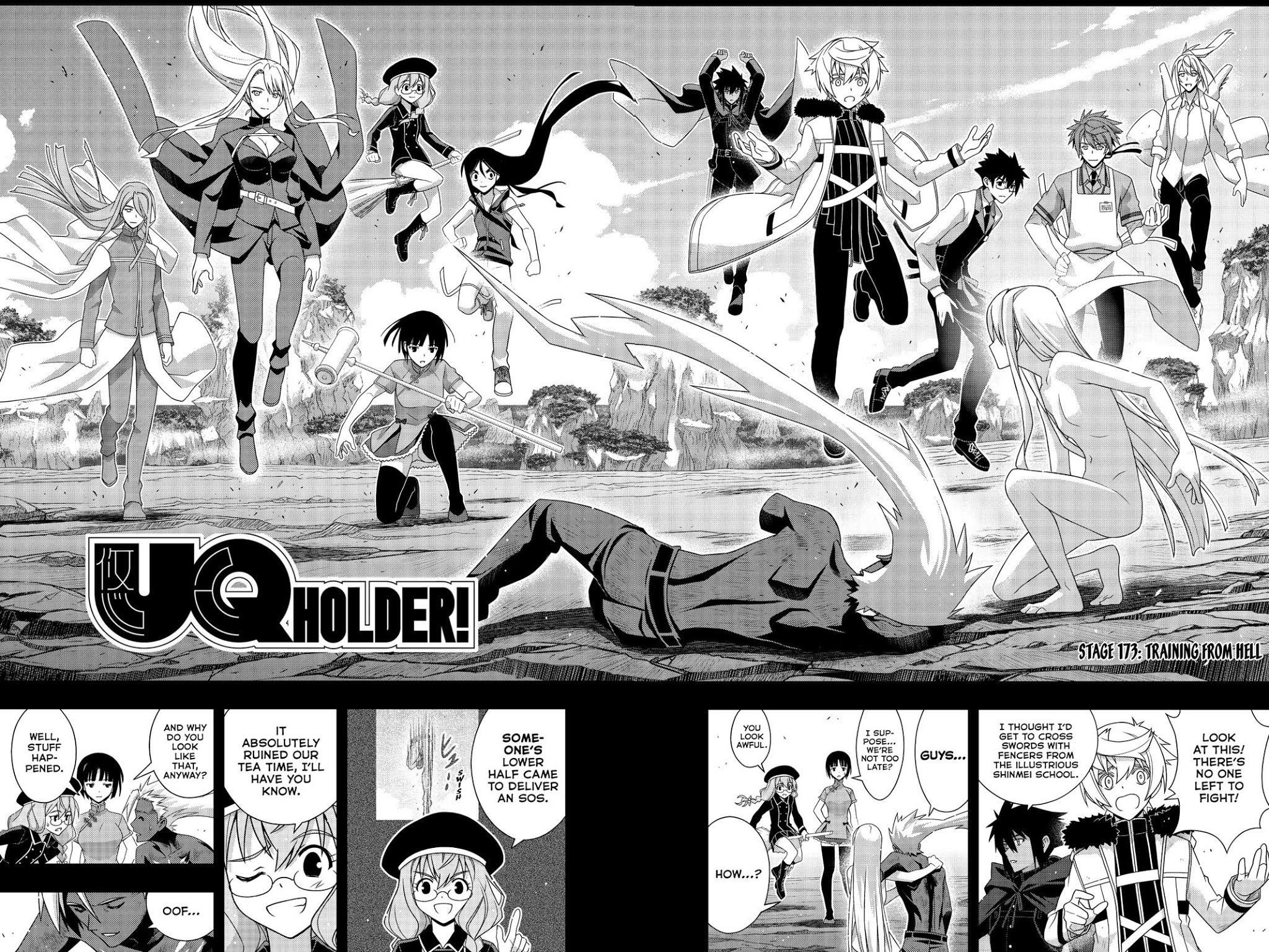 UQ Holder! Chapter 173 - Page 4 in English