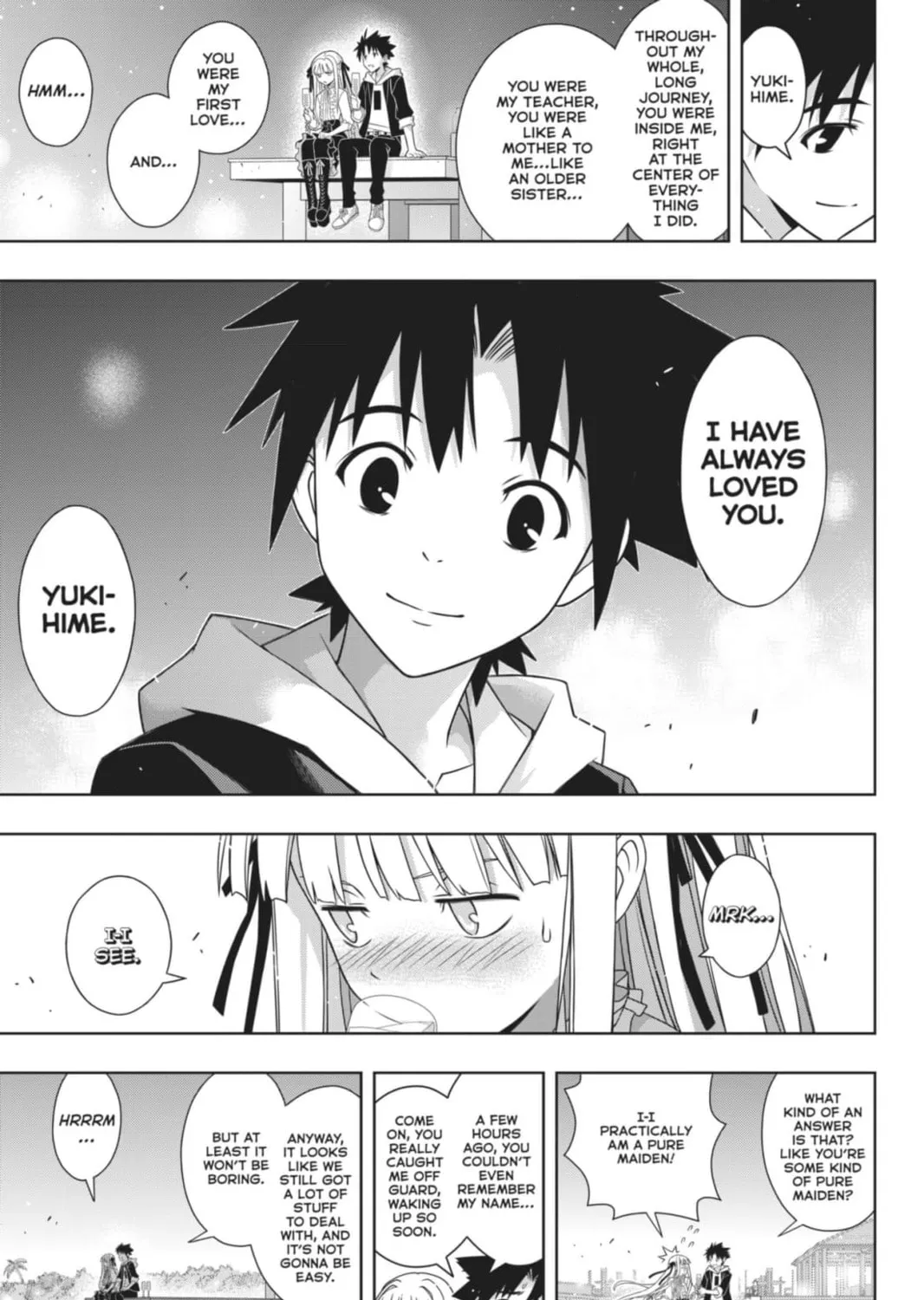 UQ Holder! Chapter 193 - Page 73 in English