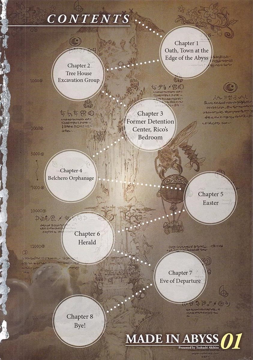 Made In Abyss Chapter 1 - Page 4 in English