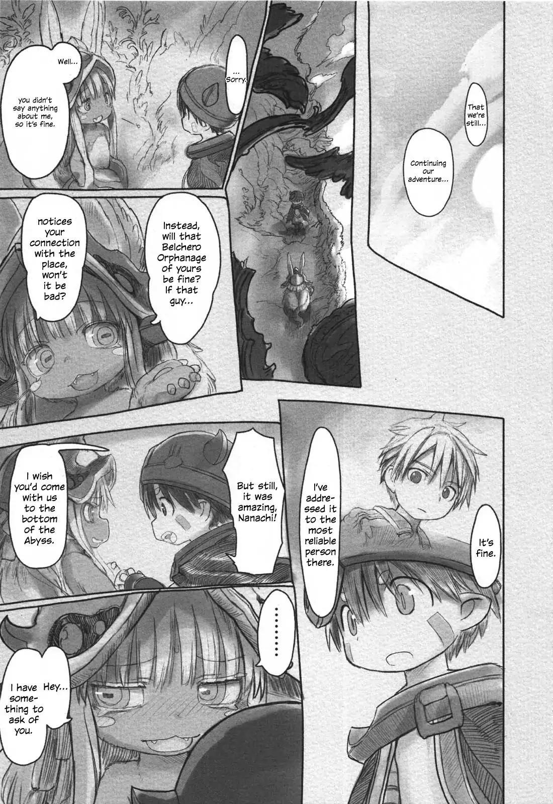Made In Abyss Chapter 22 - Page 19 in English