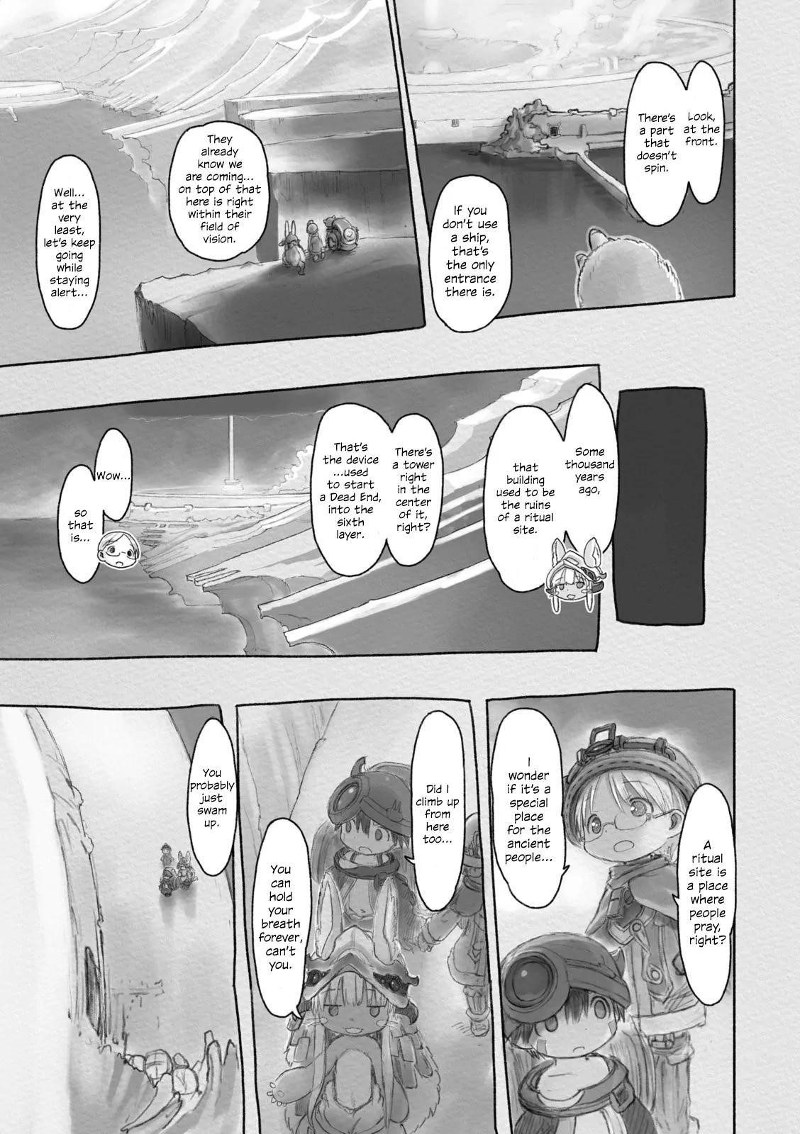 Made In Abyss Chapter 28 - Page 14 in English