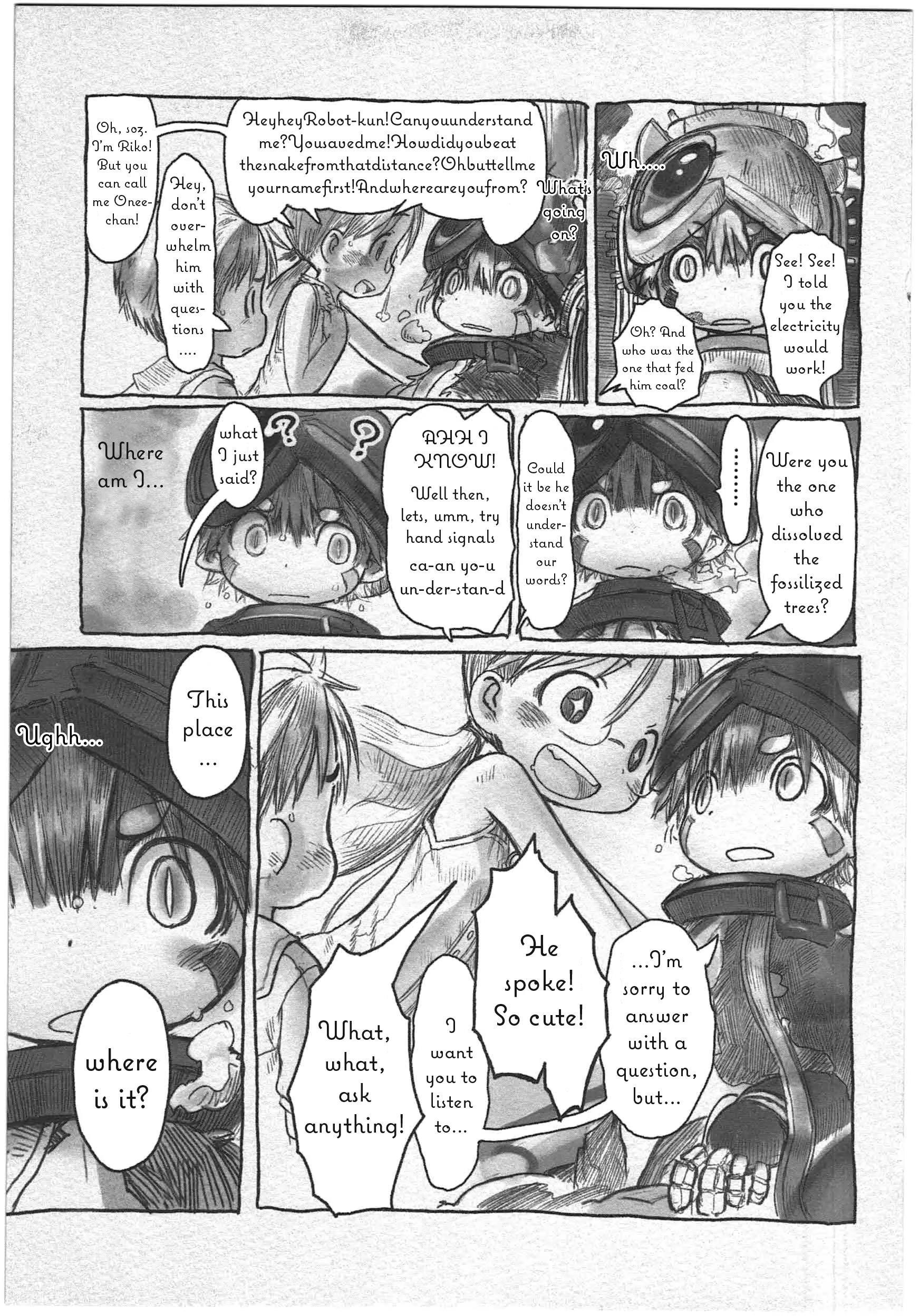 Made In Abyss Chapter 3 - Page 3 in English