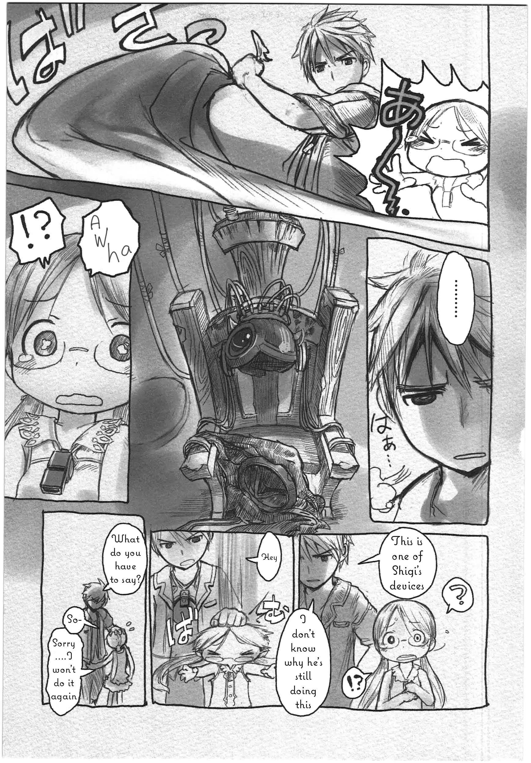 Made In Abyss Chapter 3 - Page 9 in English