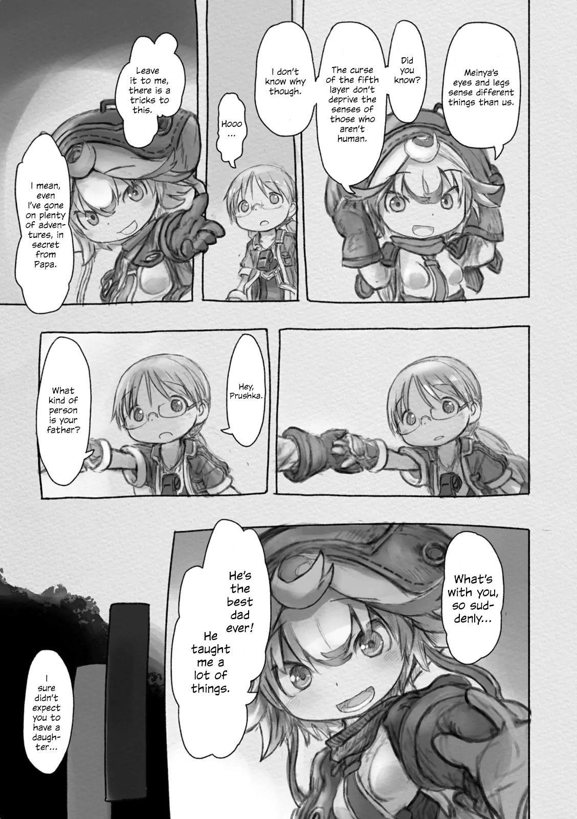 Made In Abyss Chapter 30 - Page 15 in English