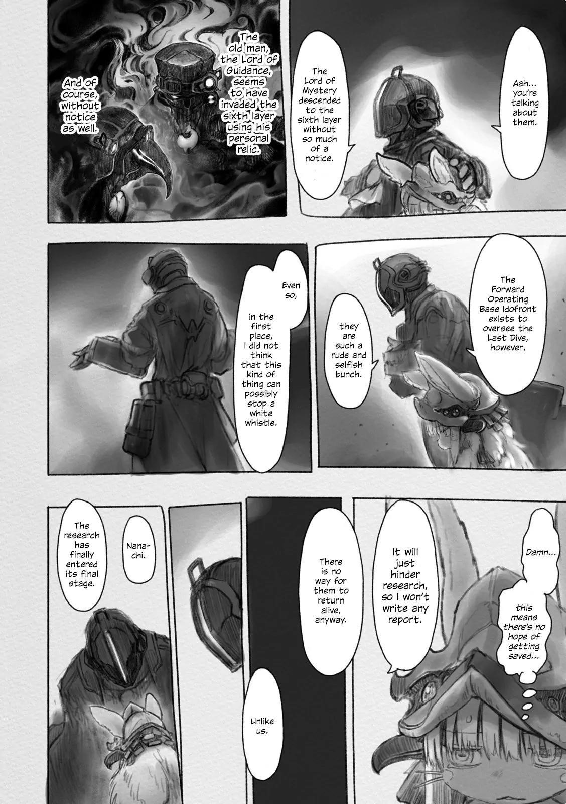 Made In Abyss Chapter 30 - Page 18 in English