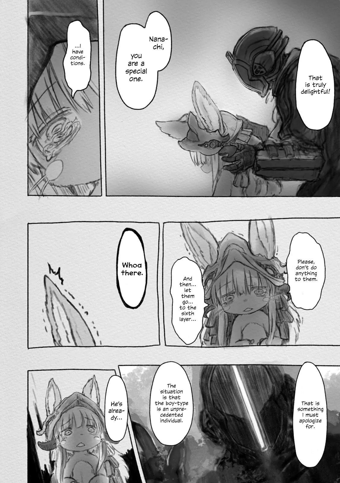 Made In Abyss Chapter 30 - Page 20 in English