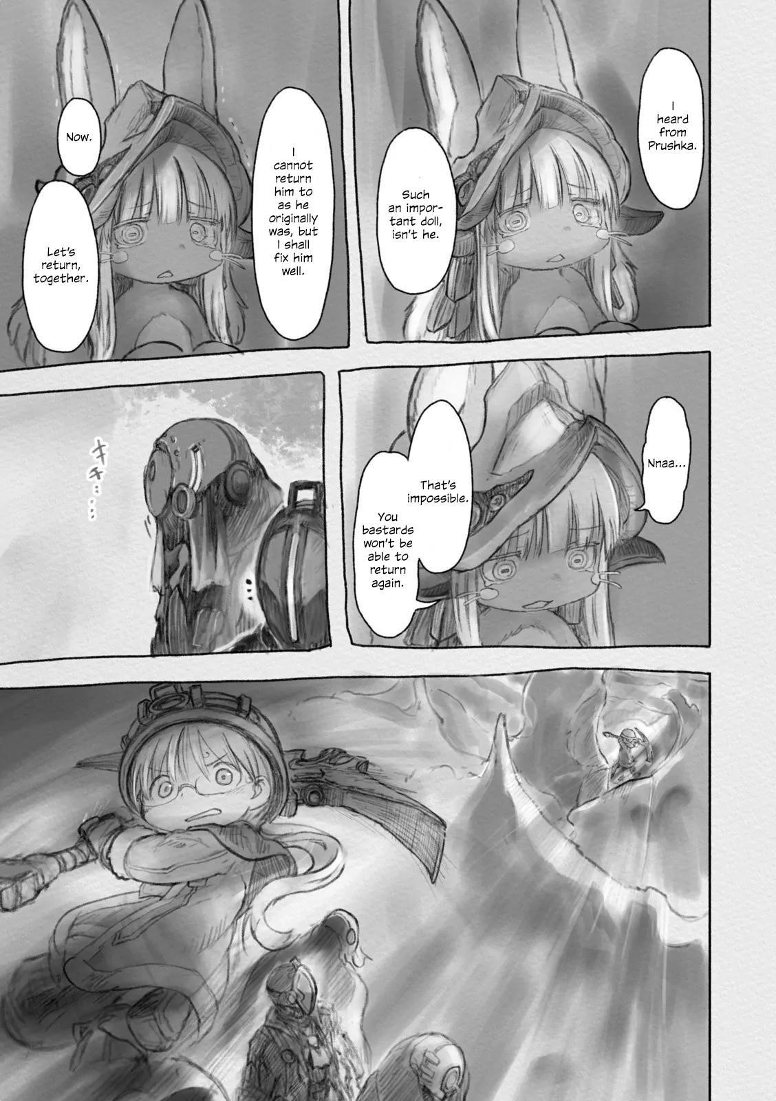 Made In Abyss Chapter 31 - Page 15 in English