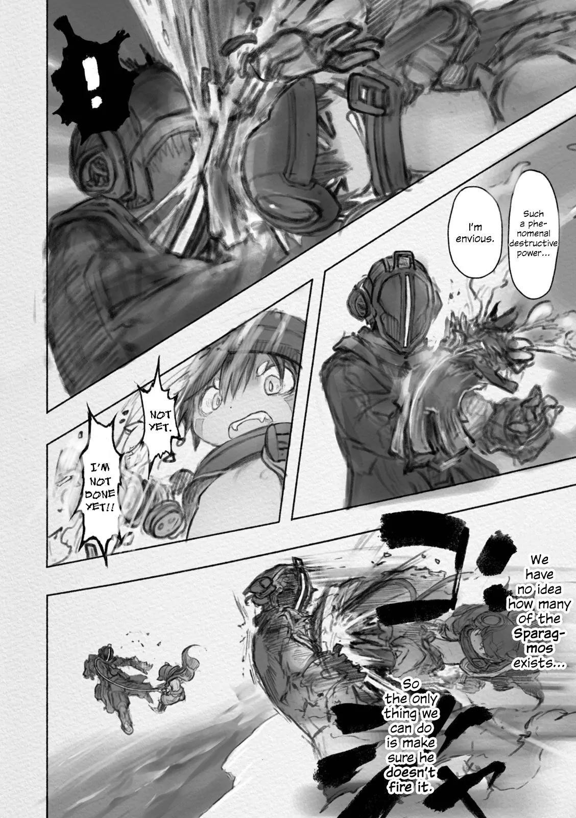 Made In Abyss Chapter 32 - Page 14 in English