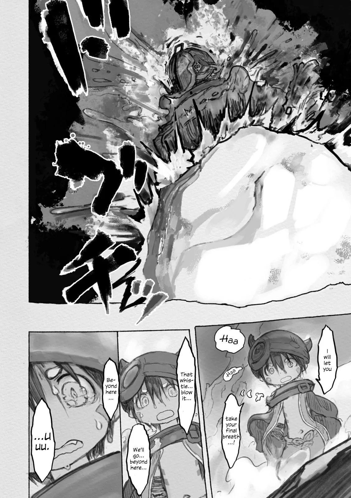 Made In Abyss Chapter 32 - Page 18 in English
