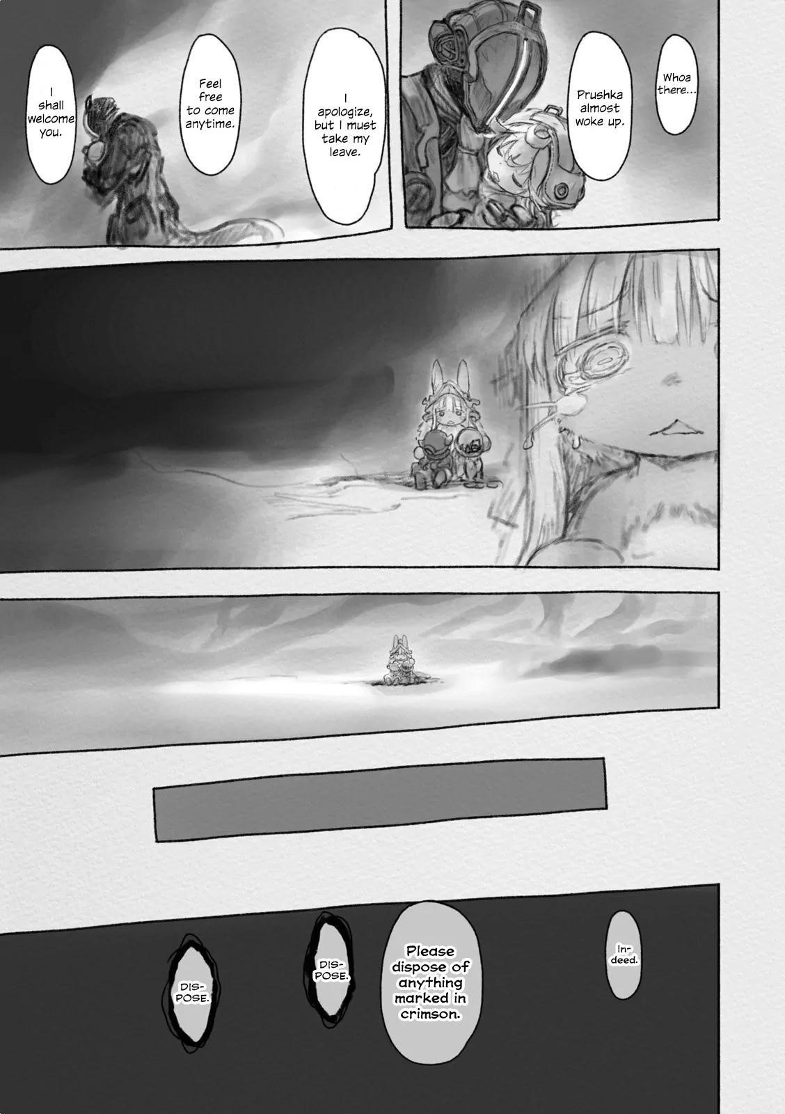 Made In Abyss Chapter 32 - Page 27 in English