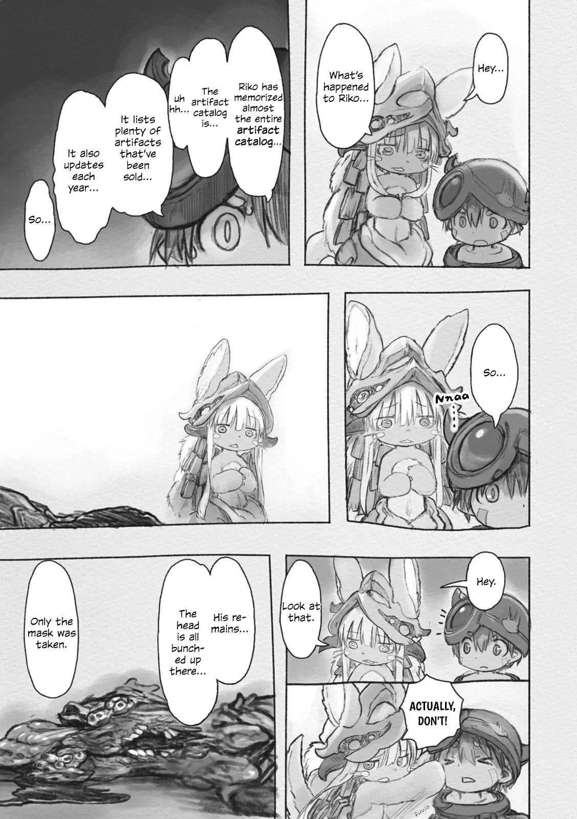 Made In Abyss Chapter 33 - Page 16 in English