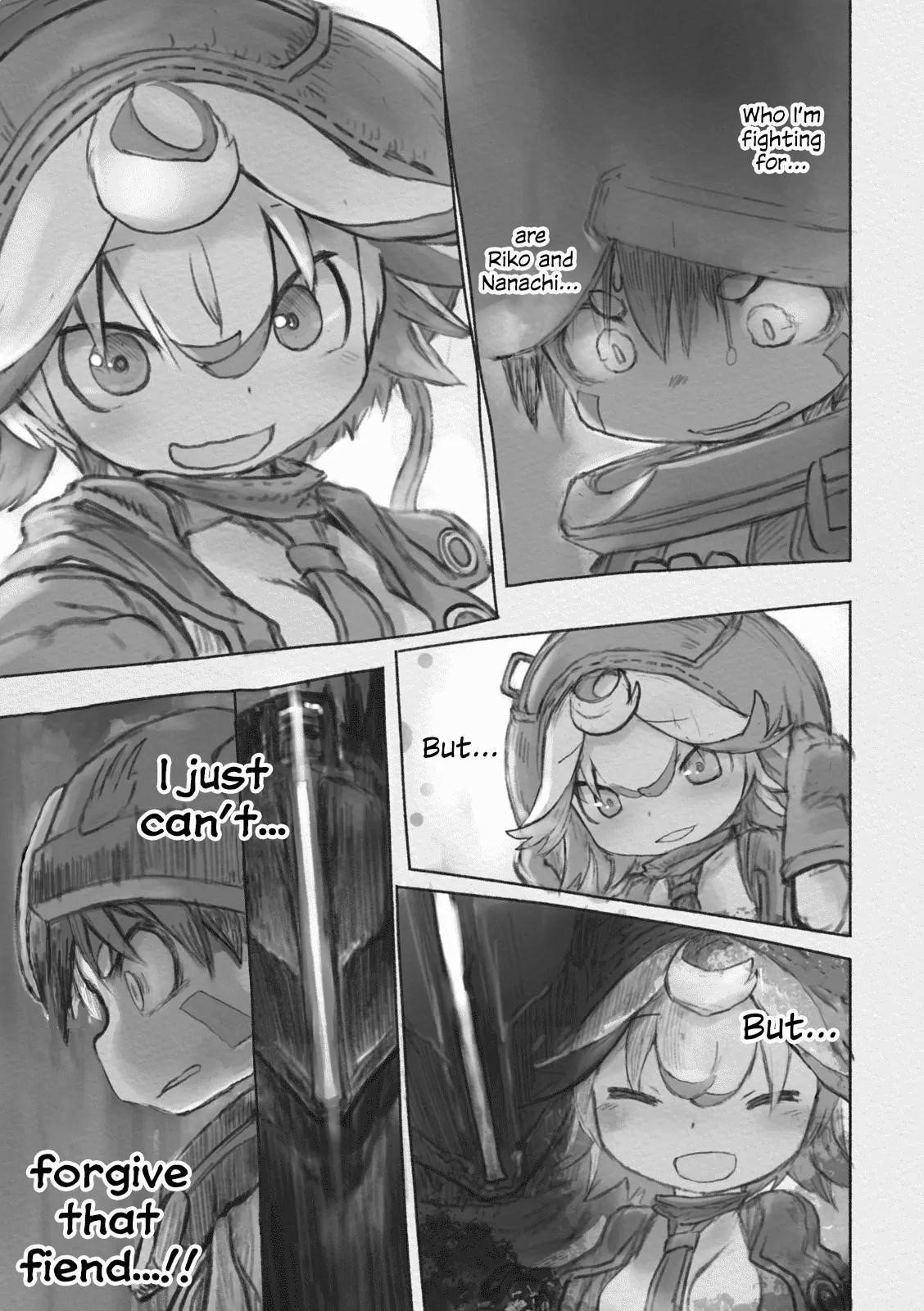 Made In Abyss Chapter 33 - Page 28 in English