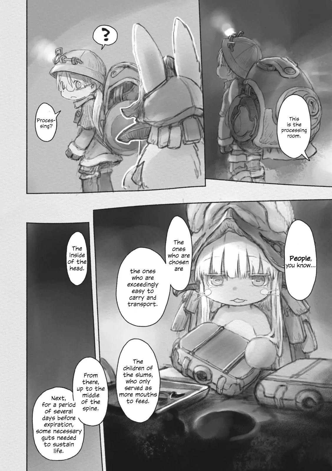 Made In Abyss Chapter 34 - Page 6 in English
