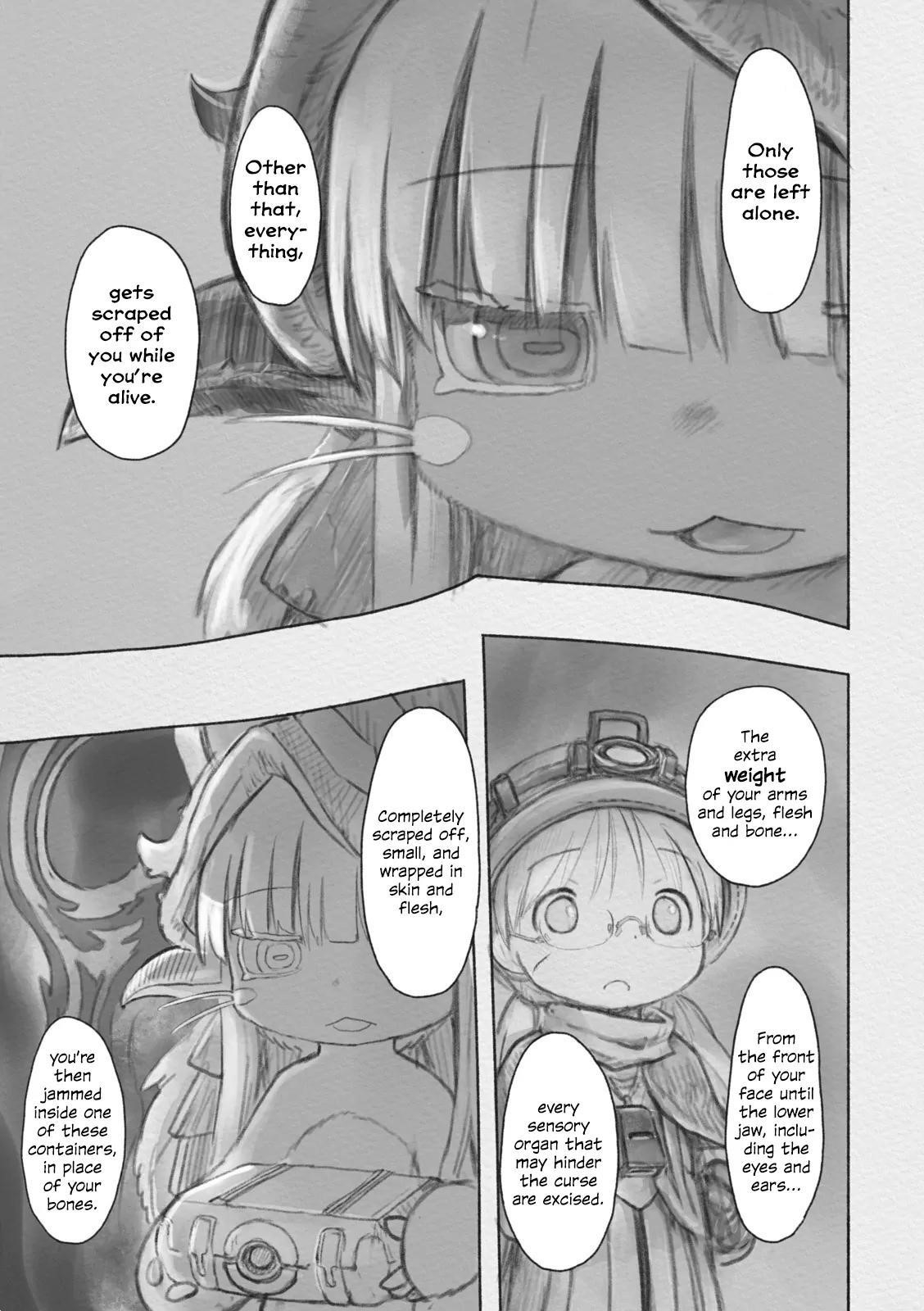 Made In Abyss Chapter 34 - Page 7 in English