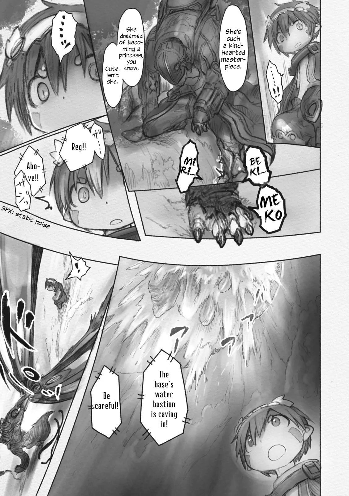 Made In Abyss Chapter 36 - Page 17 in English