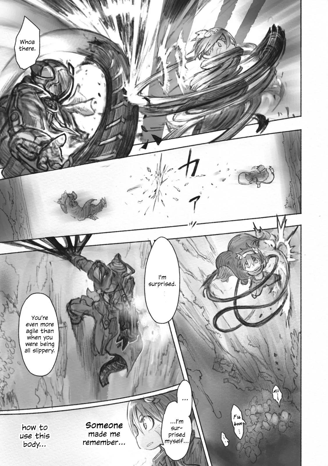 Made In Abyss Chapter 36 - Page 9 in English