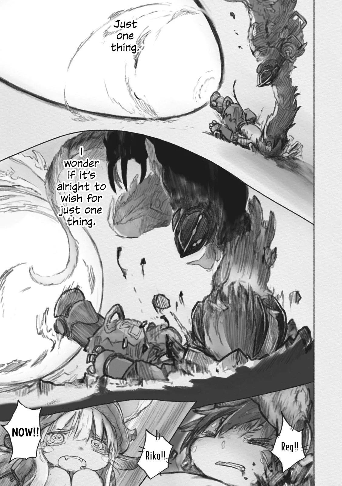 Made In Abyss Chapter 37 - Page 31 in English
