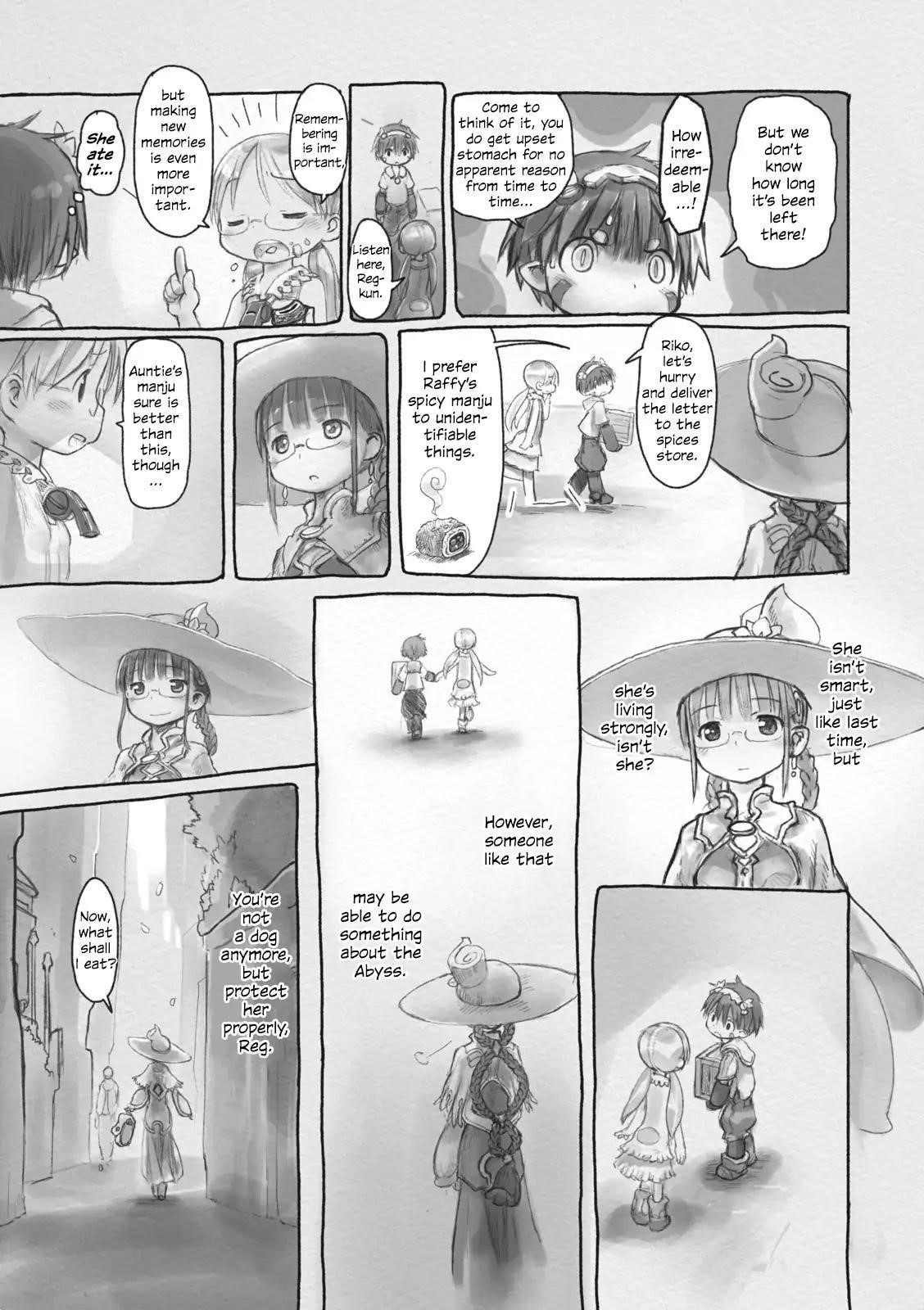 Made In Abyss Chapter 38.5 - Page 9 in English