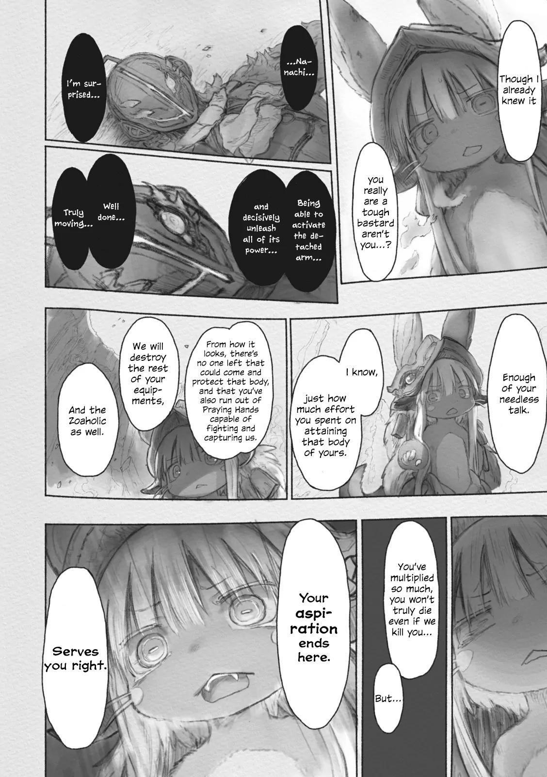 Made In Abyss Chapter 38 - Page 4 in English