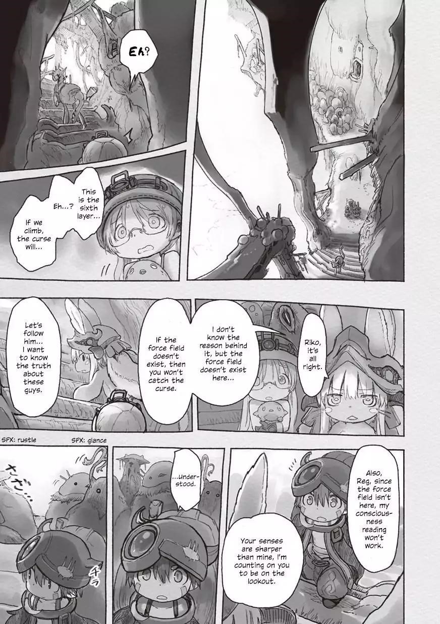 Made In Abyss Chapter 40 - Page 13 in English