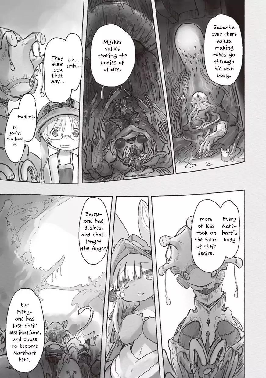 Made In Abyss Chapter 40 - Page 23 in English