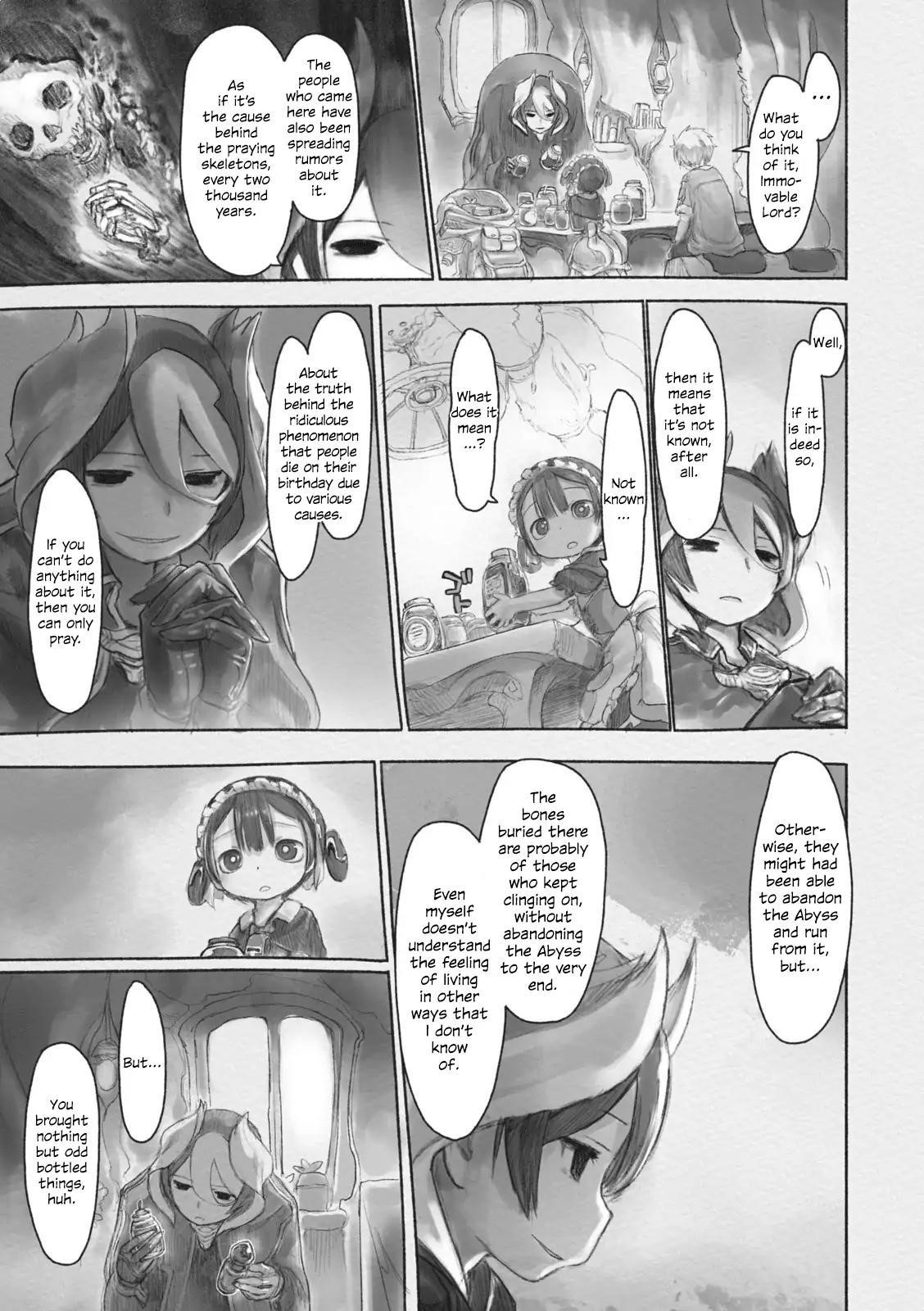 Made In Abyss Chapter 42.2 - Page 3 in English