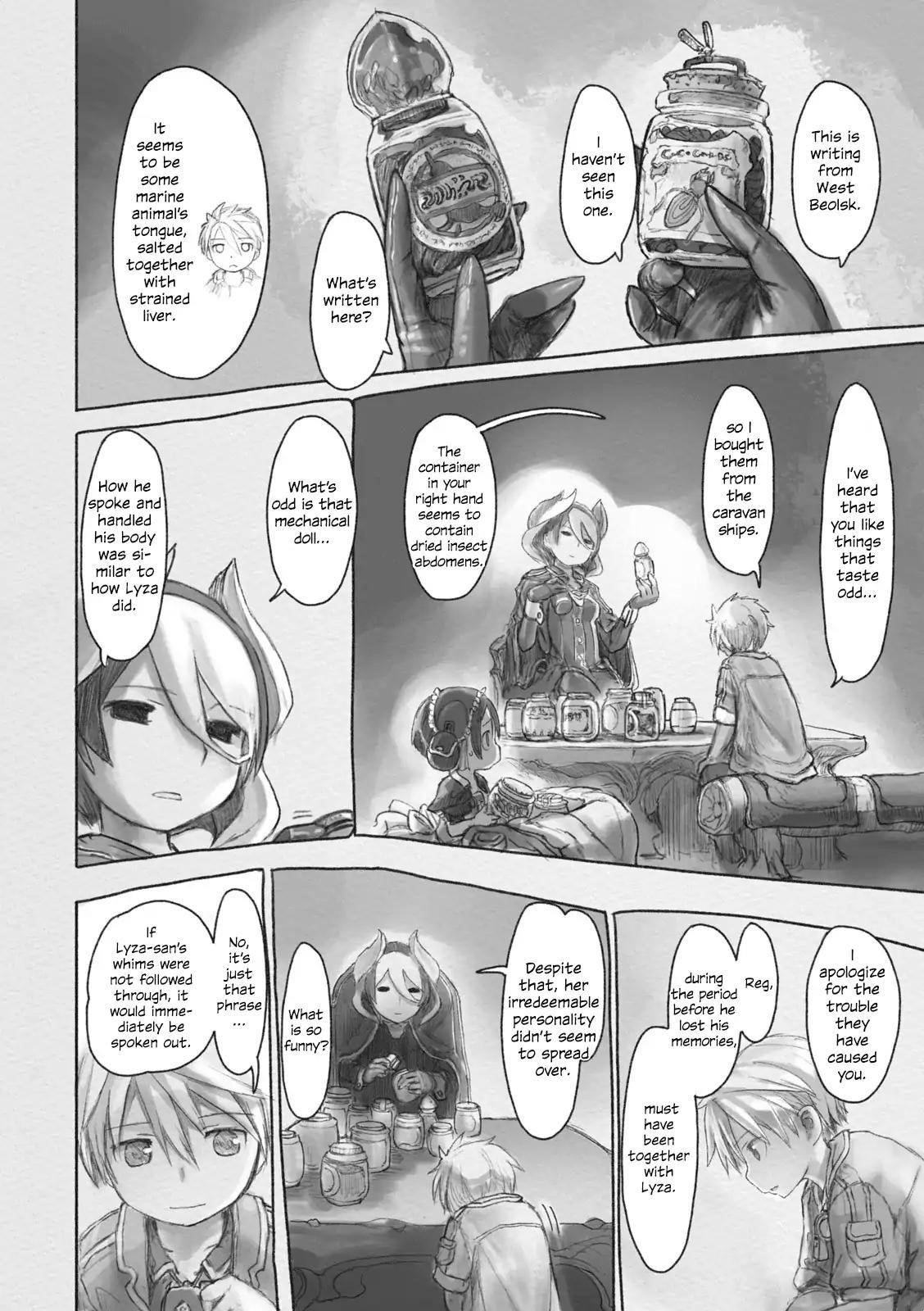 Made In Abyss Chapter 42.2 - Page 4 in English