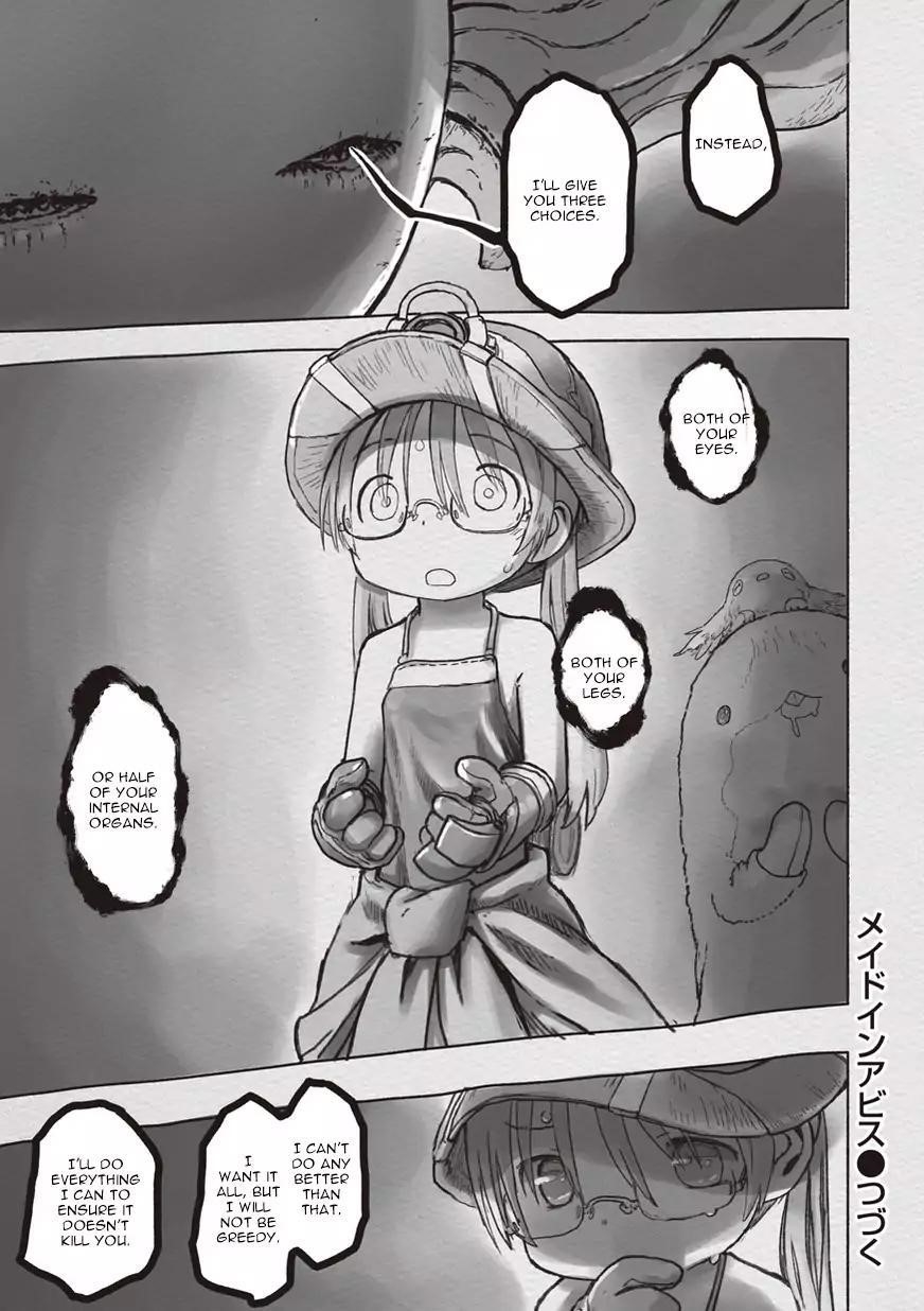 Made In Abyss Chapter 45 - Page 25 in English