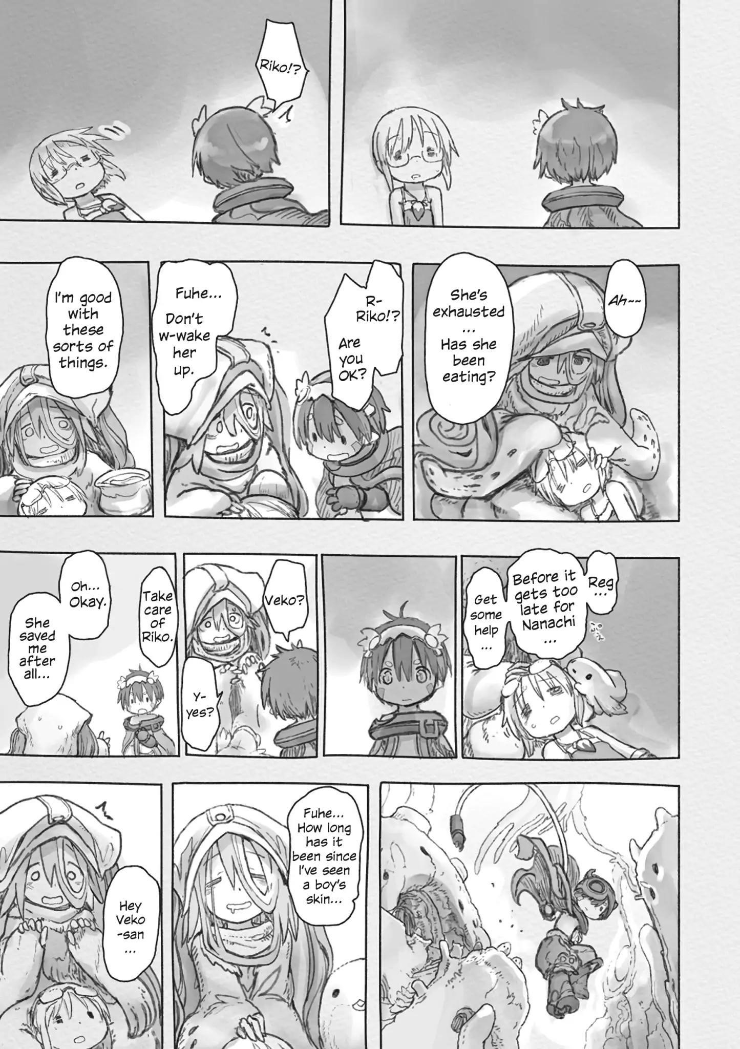 Made In Abyss Chapter 47 - Page 10 in English