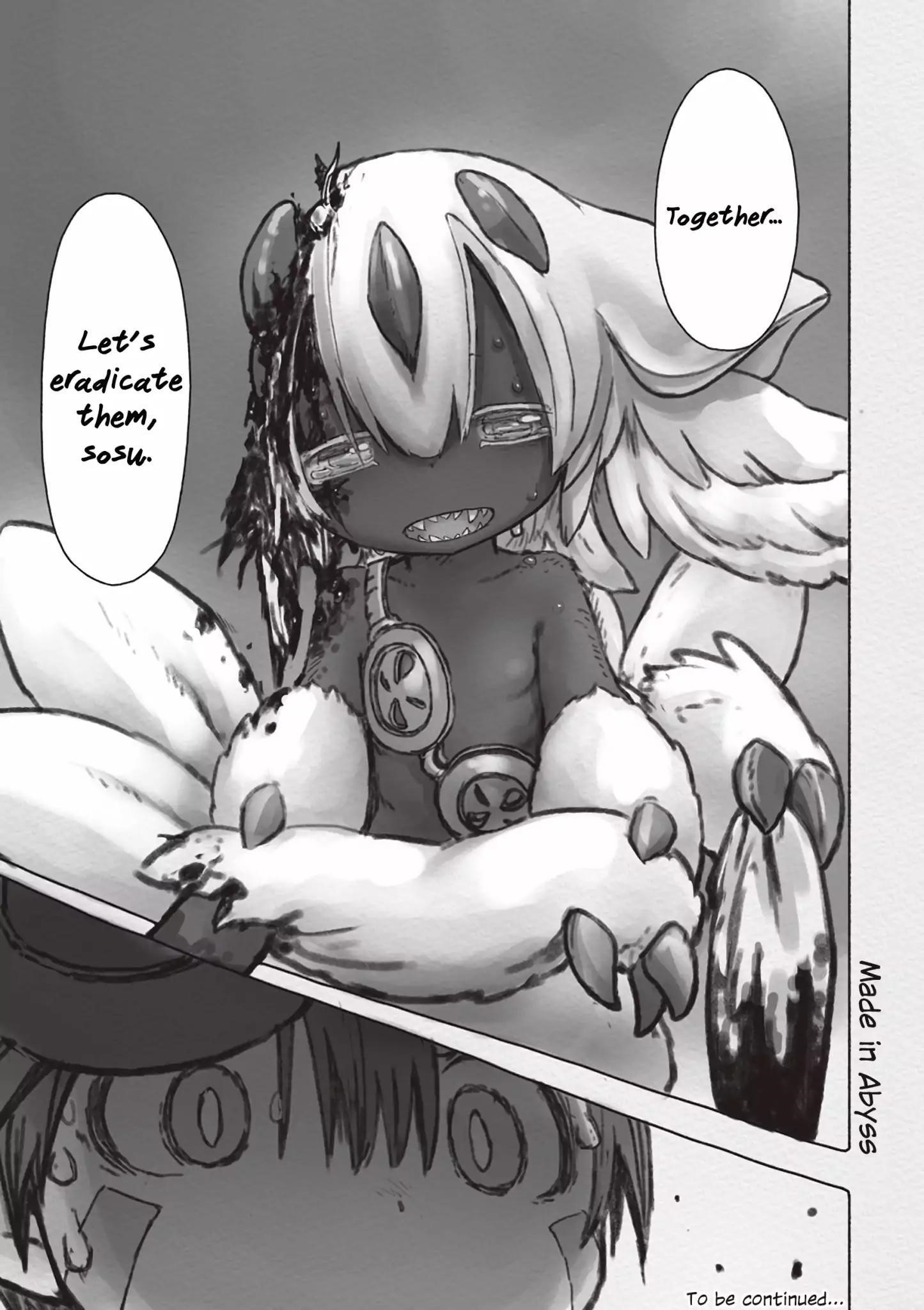 Made In Abyss Chapter 47 - Page 22 in English