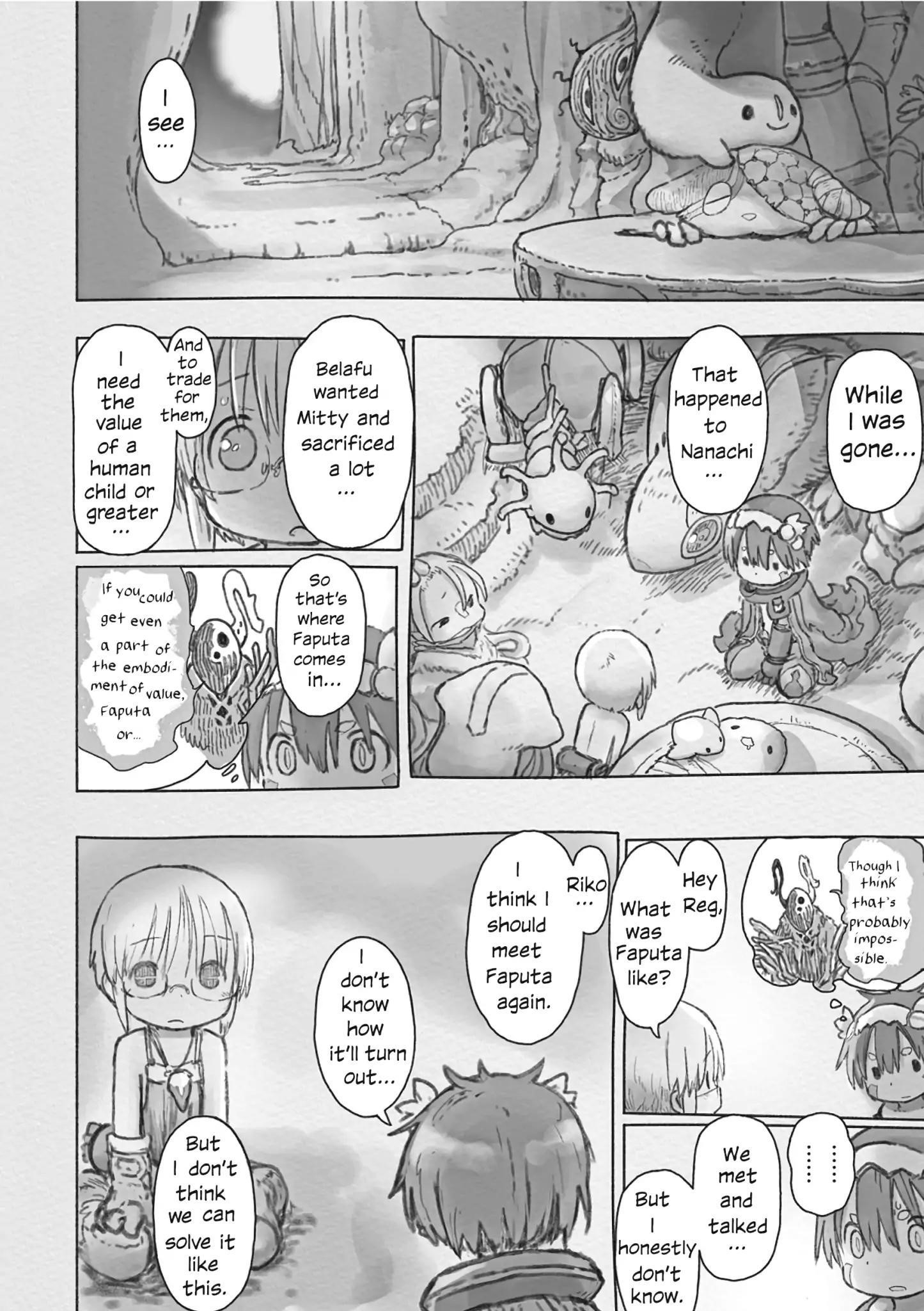 Made In Abyss Chapter 47 - Page 9 in English