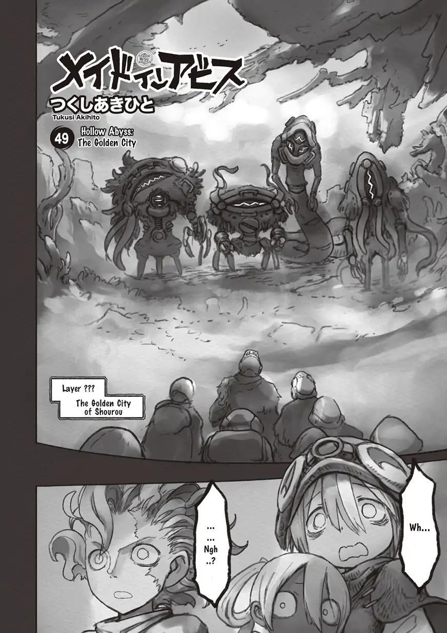 Made In Abyss Chapter 49 - Page 3 in English