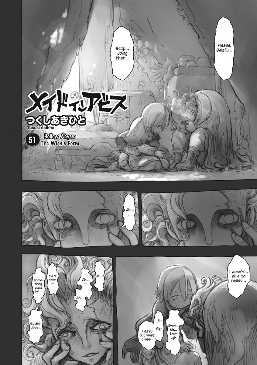 Made In Abyss Chapter 51 - Page 3 in English