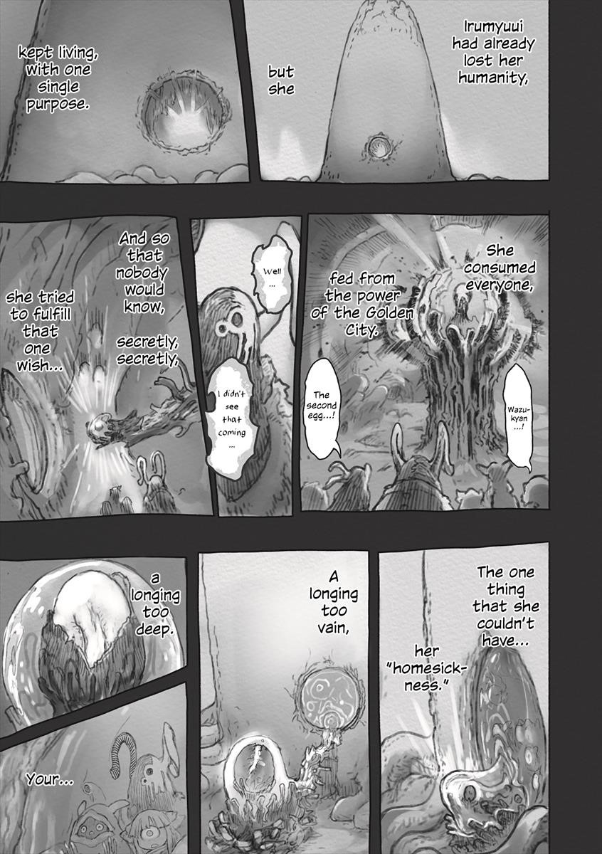 Made In Abyss Chapter 51 - Page 38 in English