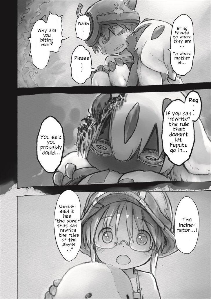 Made In Abyss Chapter 52 - Page 14 in English
