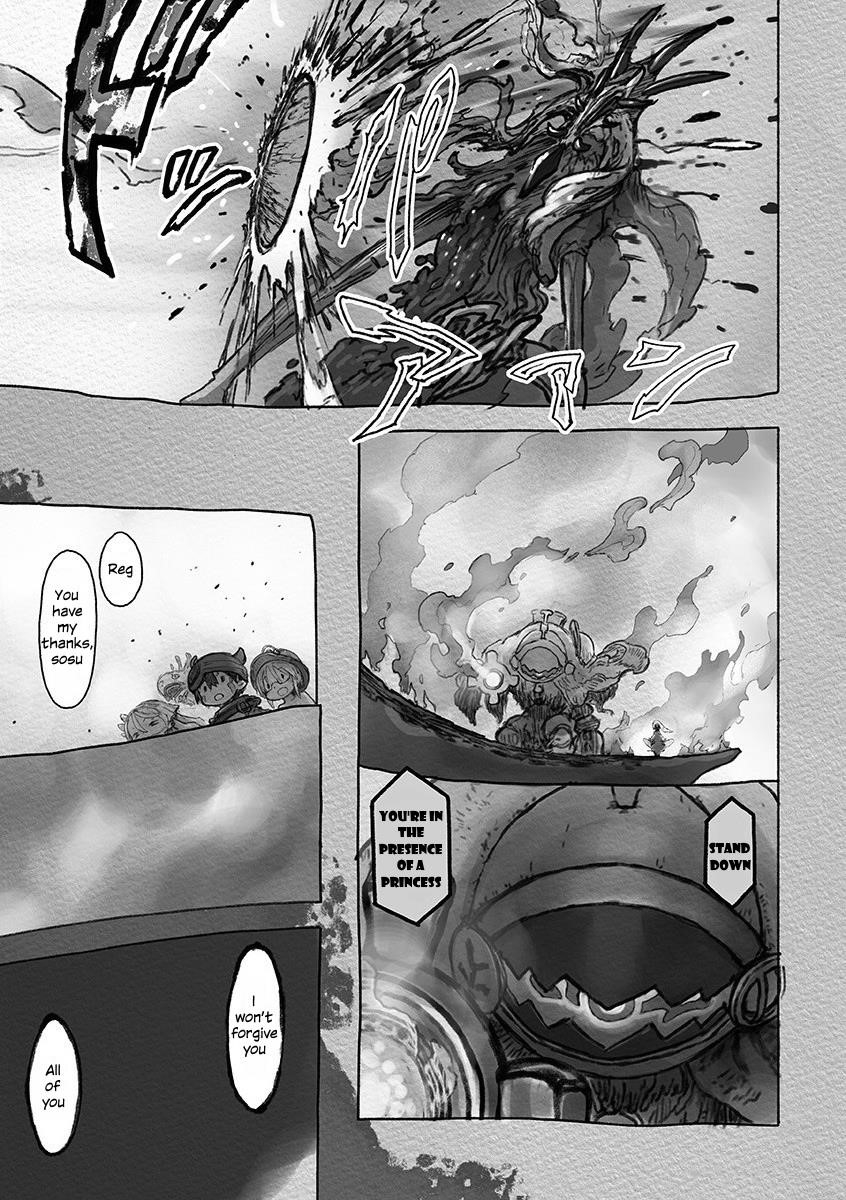 Made In Abyss Chapter 53 - Page 18 in English