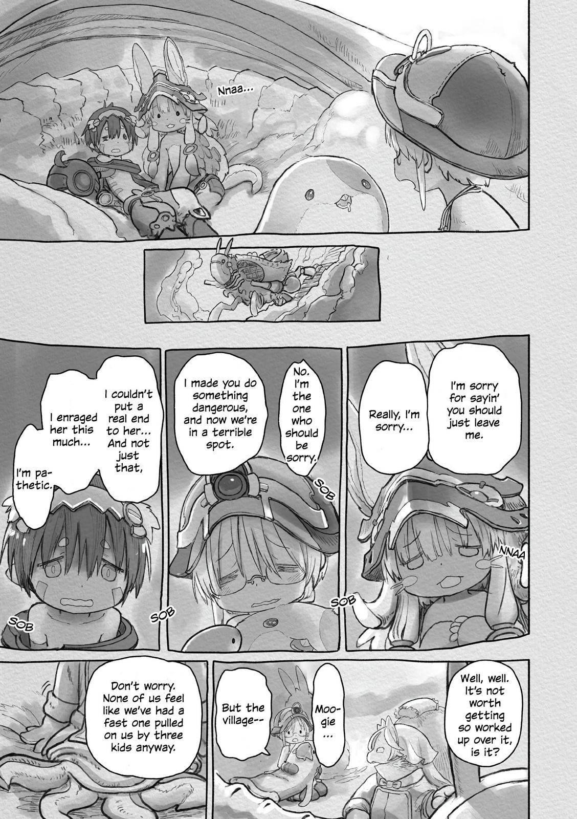 Made In Abyss Chapter 58 - Page 13 in English