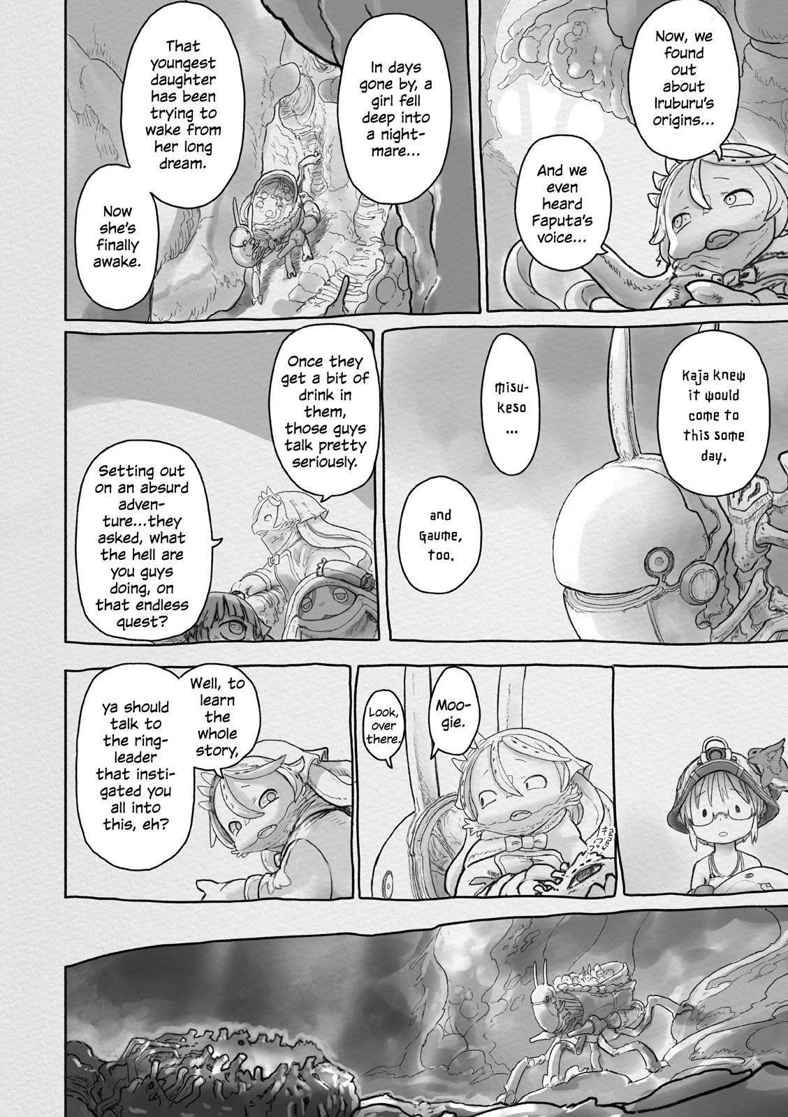 Made In Abyss Chapter 58 - Page 14 in English