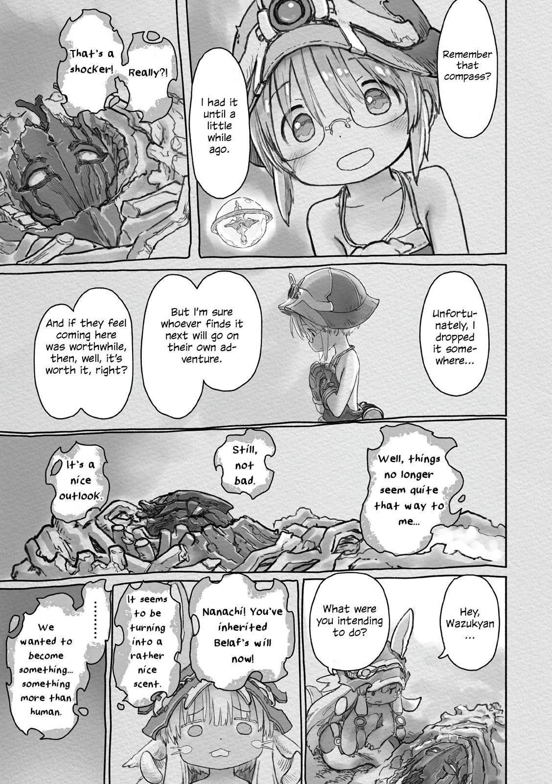 Made In Abyss Chapter 58 - Page 17 in English